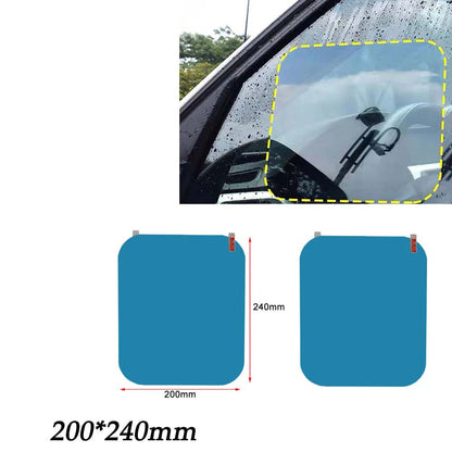 Rainproof films for all vehicles types